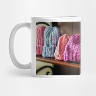 Knitted Baby Hats 5 Mug